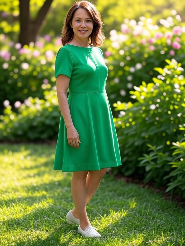 what color shoes to wear with green dress