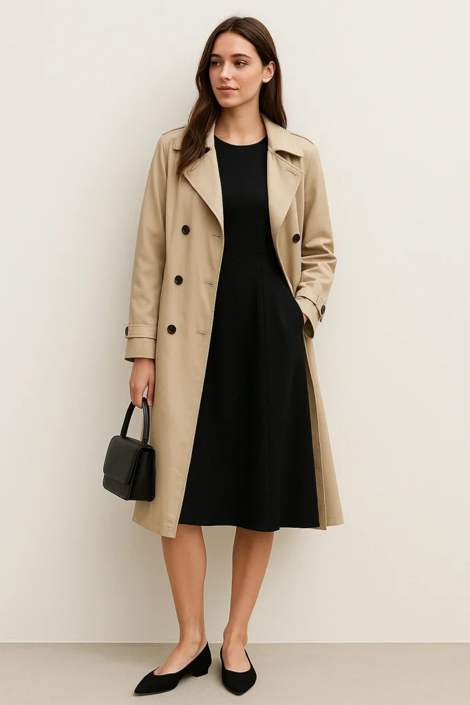 What to wear over a dress