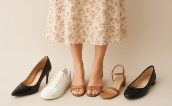 What shoes to wear with a midi dress